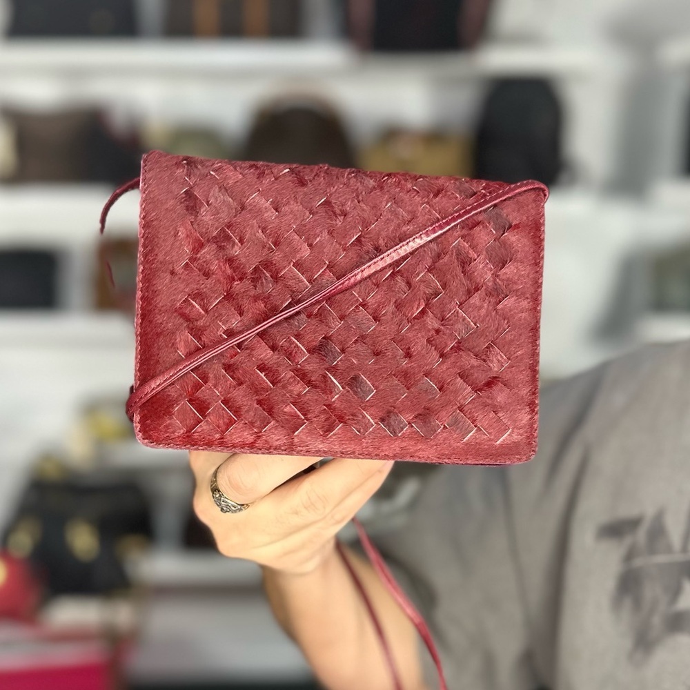 BOTTEGA VENETA CALF HAIR BAG